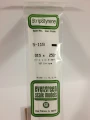 Evergreen - STRIPSTYRENE WHITE.38X6.3MM 10pcs