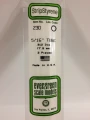Evergreen - TUBE WHITE 35CM LONG X 7.9MM 3pcs
