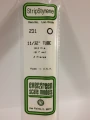 Evergreen - TUBE WHITE 35CM LONG X 8.7MM 2pcs