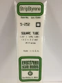 Evergreen - SQUARE TUBE -3.20MM 3pcs