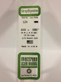 Evergreen - STRIPSTYRENE WHITE .5X2MM 10pcs