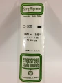 Evergreen - STRIPSTYRENE WHITE .5X4.8MM 10pcs