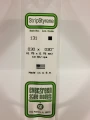 Evergreen - STRIPSTYRENE WHITE .75MM SQ 10pcs