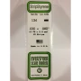 Evergreen - STRIPSTYRENE WHITE .75X2MM 10pcs