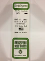 Evergreen - STRIPSTYRENE WHITE 1X1.5MM 10pcs