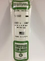 Evergreen - STRIPSTYRENE WHITE 2X4.8MM 8pcs