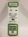 Evergreen - STRIPSTYRENE WHITE 2X6.3MM 7pcs