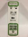 Evergreen - STRIPSTYRENE WHITE 3.2X4MM 6pcs