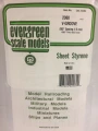 Evergreen - V GROOVE 15X29CM X.5MM SP1.5MM