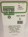 Evergreen - V-GROOVE 15X29CM X 1MM SP6.3MM