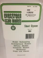 Evergreen - V-GROOVE 15X29CM X1MM SP.75MM