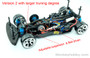 BSD BS204T 1/10 4WD RC Drift Car S-15 Red RTR
