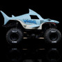 1/18 Mini LMT Megalodon 2S 4X4 RTR Brushed Monster Truck (Battery & Charger Included), Blue by LOSI