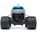 1/18 Mini LMT Megalodon 2S 4X4 RTR Brushed Monster Truck (Battery & Charger Included), Blue by LOSI