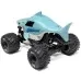 1/18 Mini LMT Megalodon 2S 4X4 RTR Brushed Monster Truck (Battery & Charger Included), Blue by LOSI
