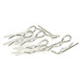 Schumacher - Small Body Clip 1/10 - Silver (8)