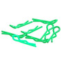 Schumacher - Small Body Clip 1/10 - Fluorescent Green (8)