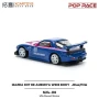 POP RACE 1:64 MAZDA RX7 RE-AMEMIYA - BLUE/PINK S24-08/PR640240