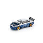 POP RACE 1:64 Nissan Silvia S13 PANDEM -- Moontech Blue/Silver S43-04/PR640264