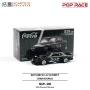 POP RACE 1:64 Nissan Skyline GT-R V8 Drift Hakosuka COCA COLA ZERO BLACK CHROME