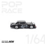 POP RACE 1:64 Nissan Skyline GT-R V8 Drift Hakosuka COCA COLA ZERO BLACK CHROME