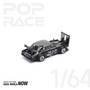 POP RACE 1:64 Nissan Skyline GT-R V8 Drift Hakosuka COCA COLA ZERO BLACK CHROME