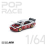 POP RACE 1:64 Panden Silvia S13 - Moontech Red S43-02/PR640258