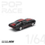 POP RACE 1:64 SHELBY MUSTANG GT500 DARK CHROME S36-02/PR640218