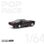 POP RACE 1:64 SHELBY MUSTANG GT500 DARK CHROME S36-02/PR640218