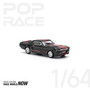 POP RACE 1:64 SHELBY MUSTANG GT500 DARK CHROME S36-02/PR640218