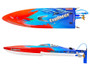 TFL 1158 Explorer 2.4G 50km/h 3S Brushless RC Boat Fast High Speed LED Light Self-Righting Water Cooling System - Blue