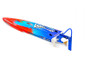 TFL 1158 Explorer 2.4G 50km/h 3S Brushless RC Boat Fast High Speed LED Light Self-Righting Water Cooling System - Blue