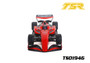 Team Saxo Racing - New 1/10 F1 Body Shell W/Helmet, Halo and Mirrors TS01946