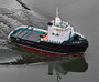 Beili Remote Contlrol RC Racing 1/75 Beijixing Tugboat RTR with Double 280 Brushed Motor, 2.4GHz 6CH radio set