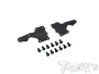 T-Works Graphite Front Lower Arm Stiffeners 1mm ( Sworkz S35-4 / S35-4 EVO )