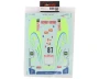 Killerbody 1/10 SUBARU IMPREZA WRC 2007 Decal Sheet 48763