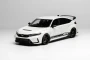 MOTORHELIX 1:18 Honda Civic TYPE R (FL5) HKS Livery Championship White