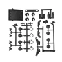 Team Associated RC10 Classic Steering Blocks, Rear Hubs & Accessory Parts (Black)