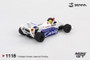 Mini GT Toleman TG184 #19 Ayrton Senna 1984 Monaco Grand Prix 2nd Place