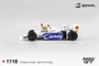 Mini GT Toleman TG184 #19 Ayrton Senna 1984 Monaco Grand Prix 2nd Place