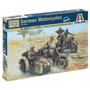 ITALERI 1/72 2ND WW GERMAN MOTORCYCLES