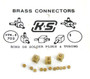 K&S BRASS CONNECTORS ***