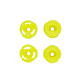 Team Associated RC28R Wheels Set (Yellow)