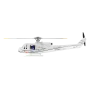 Flywing UH1 3D GPS 10Ch RC Helicopter - Four Blades Gray RTF