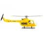 Flywing BO105 GPS 6Ch RC Helicopter - Yellow ADAC RTF