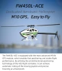 Flywing FW450L V3 3D GPS 6Ch RC Helicopter - Orange