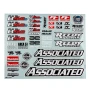 Team Associated RC8B4.2 Decal Sheet
