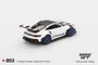 Porsche 911 (992) GT3 RS Weissach Package White with Indigo Blue