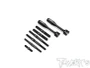 T-Works - Titanium Black Coating Turnbuckle Set ( Team Associated RC8 B4.2 )