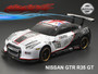 NISSAN GTR R35 GT PC BODY SHELL with Decal and chrome light bucket